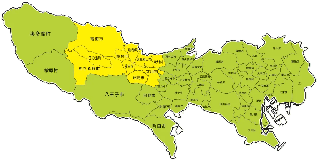送迎範囲マップ